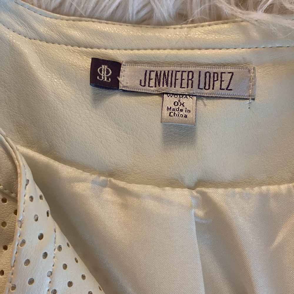 💞JENNIFER LOPEZ💞faux leather jacket - Picture 10 of 16